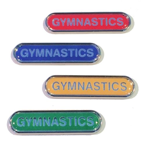 GYMNASTICS bar badge